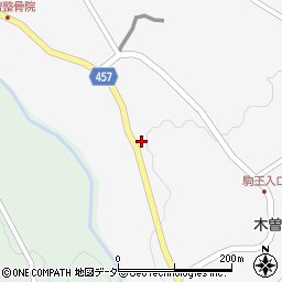長野県木曽郡木曽町日義4889-7周辺の地図