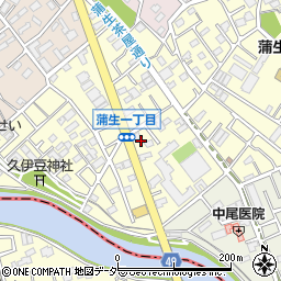 株式会社金子製作所　建築部周辺の地図