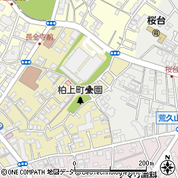 千葉県柏市東上町9-1周辺の地図
