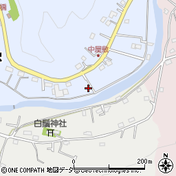 埼玉県飯能市赤沢61-4周辺の地図