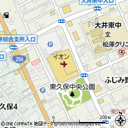 株式会社茶の一茶　大井サティ店周辺の地図