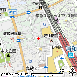 Ｐｌｕｓ・Ｂｏｏ‐Ｂｅｅ浦和店周辺の地図