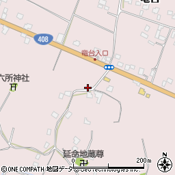 千葉県成田市竜台392周辺の地図