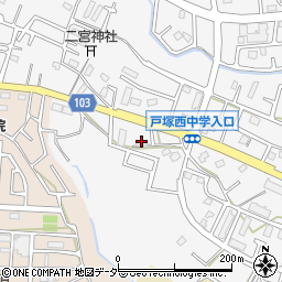 新雪運輸株式会社　東川口営業所周辺の地図