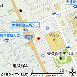 大井協同診療所周辺の地図