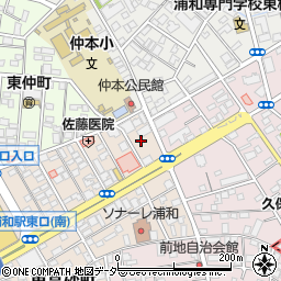 埼玉県さいたま市浦和区東高砂町30周辺の地図