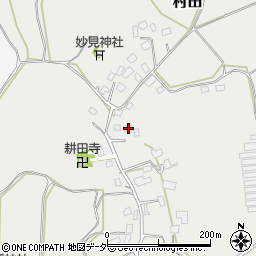 千葉県成田市村田328周辺の地図