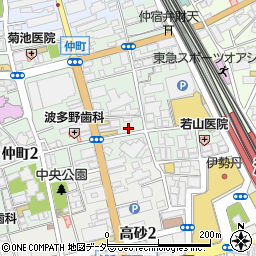 サーパス浦和店周辺の地図