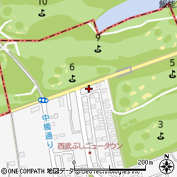 埼玉県入間市新光306-628周辺の地図