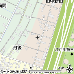 埼玉県三郷市田中新田280周辺の地図