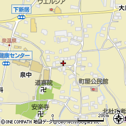 山梨県北杜市大泉町谷戸2068周辺の地図