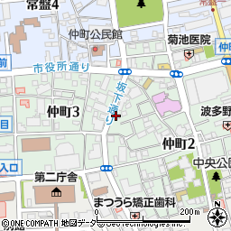 岩井折店周辺の地図