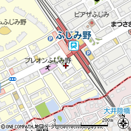 ふじみ野駅西口周辺の地図