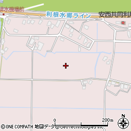 千葉県成田市安西周辺の地図