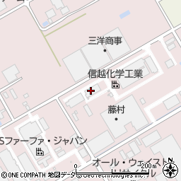 信越化学工業株式会社　鹿島工場波崎分室周辺の地図