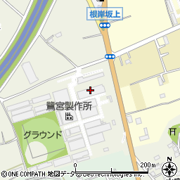 株式会社鷺宮製作所　狭山事業所第３工場周辺の地図