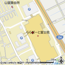 スターバックスコーヒーららぽーと富士見３階店周辺の地図