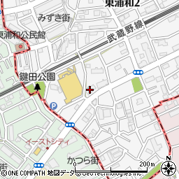ＩＴＴＯ個別指導学院　東浦和校周辺の地図