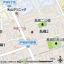 ガレージハウス６周辺の地図