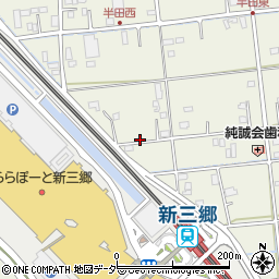 埼玉県三郷市半田1364周辺の地図
