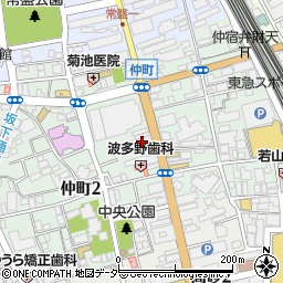 埼玉縣信用金庫浦和支店周辺の地図