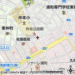 ＳＥＢＯＮ浦和壱番館周辺の地図