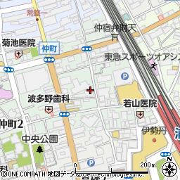 うま囲 浦和店周辺の地図