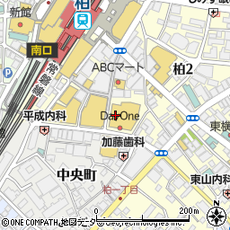 大阪王将 柏周辺の地図