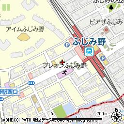 三菱ＵＦＪ銀行ふじみ野駅前 ＡＴＭ周辺の地図
