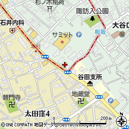 すきや浦和大田窪店周辺の地図