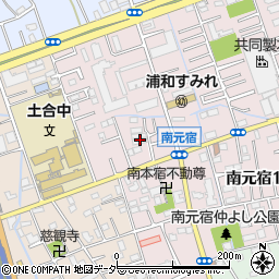 ヴィラ・南元宿周辺の地図
