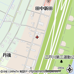 埼玉県三郷市田中新田278周辺の地図