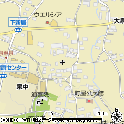 山梨県北杜市大泉町谷戸2071周辺の地図