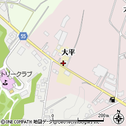 千葉県香取市木内虫幡上小堀入会地周辺の地図