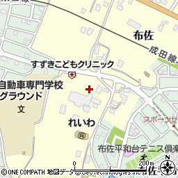 千葉県我孫子市布佐1875周辺の地図