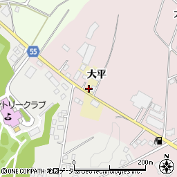 千葉県香取市木内虫幡上小堀入会地周辺の地図