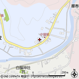 埼玉県飯能市赤沢70-2周辺の地図