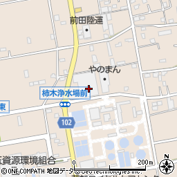埼玉県草加市柿木町294周辺の地図