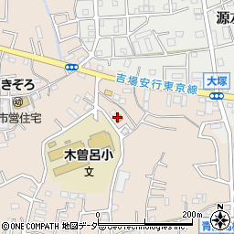 川口木曽呂郵便局 ＡＴＭ周辺の地図