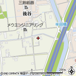埼玉県三郷市半田1377周辺の地図