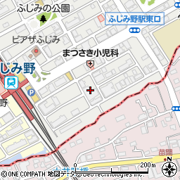 埼玉県富士見市ふじみ野東1丁目6周辺の地図