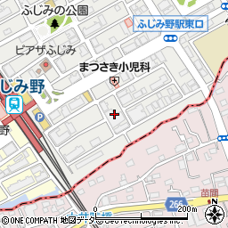 埼玉県富士見市ふじみ野東1丁目6周辺の地図