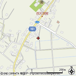 千葉県成田市西大須賀597周辺の地図