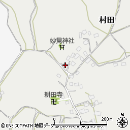 千葉県成田市村田346周辺の地図