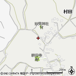 千葉県成田市村田347周辺の地図