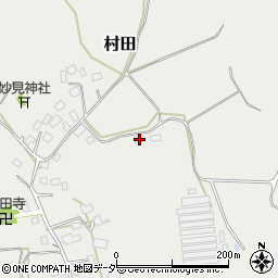千葉県成田市村田187周辺の地図