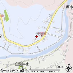 埼玉県飯能市赤沢69周辺の地図