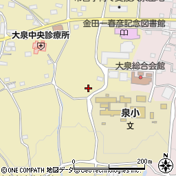 山梨県北杜市大泉町谷戸2919周辺の地図