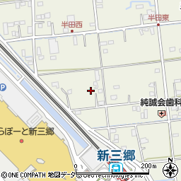 埼玉県三郷市半田2064周辺の地図