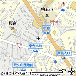 レガート桜台Ａ棟周辺の地図